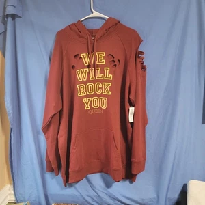 Torrid Plus Size Queen Offical Merch Hoodie Size 4XL NWT - Picture 1 of 12