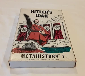 Hitler's War Metahistory Game Of European Conflict METAGAMING COMPLETE UNPUNCHED - Picture 1 of 11