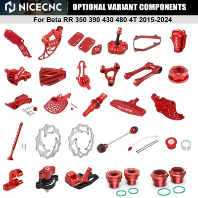 Kit de carrocería NICECNC protector de disco de freno lateral para Beta RR350 390 430 480 2015-2024 Foto 1 de 4