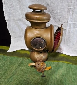 1914 Ford E andJ No. 3 Brass Kerosene Cowl Light - Picture 1 of 7