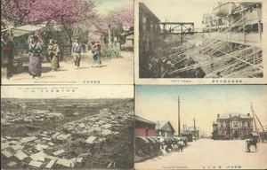 RIESIGES Lot 14 Yokohama Postkarten Japan 1898-1930er Jahre - Bild 1 von 3