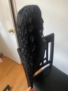 28 Inch Human Hair Lace Front Wig Loose Wave 13×4 Lace Frontal Wig for Women - Picture 1 of 2