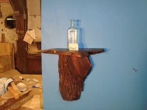  # 8945 rustic wooden self live edge USA made - Imagen 1 de 6