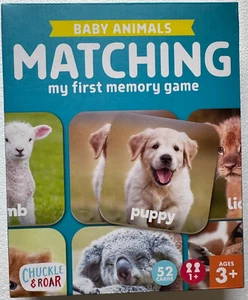 Chuckle & Roar Baby Animals Matching - My First Memory Game 3+ - Picture 1 of 10