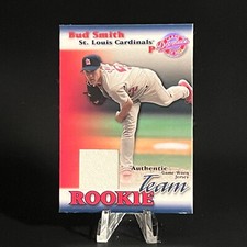 Bud Smith 2001 Donruss Class of 2001 Rookie Team Materials /250 #RT13 Cardinals