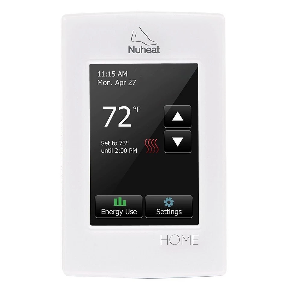 Nuheat Home Radiant Floor Heating Dual Voltage Programmable Thermostat