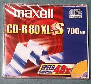MAXELL 12 x CD-R 80 XL-S - QUALITÉ PRO - 700MB - 48X - NEUFS - Photo 1/2