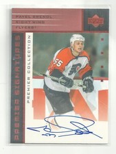 2003-04 Upper Deck Premier Signatures BRONZE PAVEL BRENDL S-BR