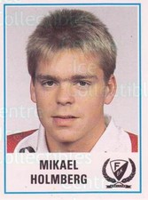 1987-88 Swedish Panini Stickers #104 Mikael Holmberg