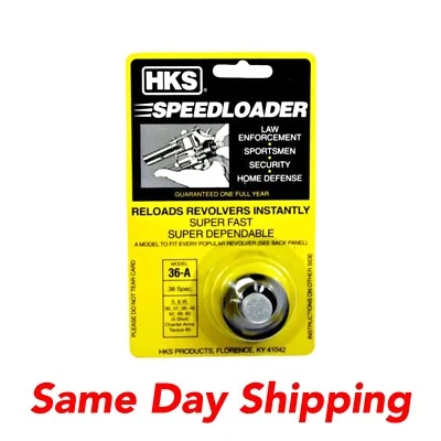 NEW HKS Speedloader for 5 shot 38/357 Mag S&W J-Frame & Taurus 85 Factory - 36-A - Image 1 of 4