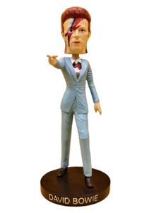 David Bowie (Ziggy Stardust) Bobblehead 8 Inch Tall Free Shipping - Picture 1 of 7