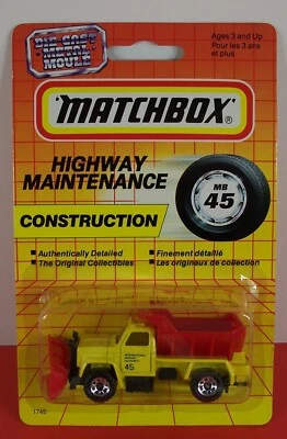 Construcción Matchbox De Colección - Mantenimiento Aeropuerto - MB-45 - 1993 - NOC - Tailandia Foto 1 de 4