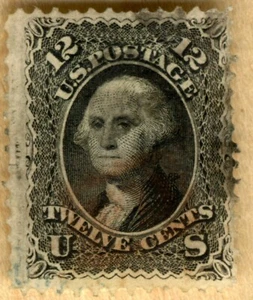 UNITED STATES SCOTT# 69 WASHINGTON💵 USED LIGHTLY CANCEL 1861 - Picture 1 of 2