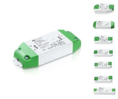 CONECTO LED Netzteil Transformator Trafo 12 Volt LED-Trafo LED Leuchtmittel Lampen 6-30W
