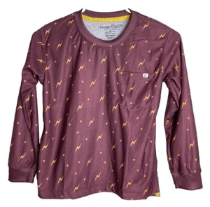 NUEVO CON ETIQUETAS Sovereign Code Harry Potter Gryffindor Lightning Print L/S Camisa Niños Talla 7 - Imagen 1 de 9