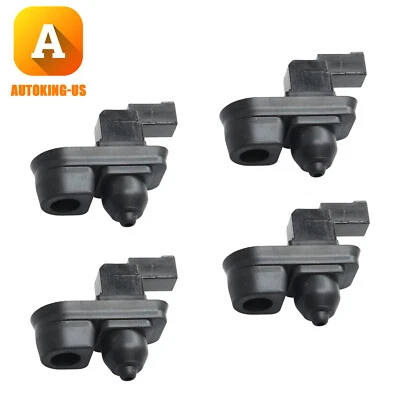 Juego de 4 interruptores de jamba de puerta negros para 2004 05 06 07 08 09 10 11 2012 GMC Canyon Foto 1 de 4