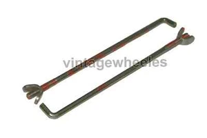 2 Battery Hold Down J Bolt Fits Willys Ford MB GPW Cj M38 Truck Jeeps - Picture 1 of 4