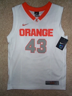 ($60) Camiseta deportiva de baloncesto NIKE Syracuse naranja naranja hombre JÓVENES NIÑOS NIÑOS (m-mediana Foto 1 de 3