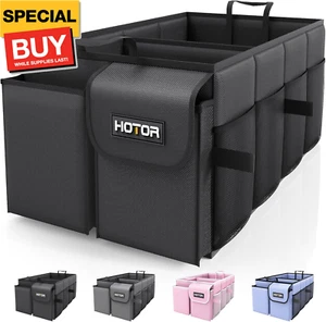 Trunk Organizer for Car - Car Organizer, Foldable Trunk organizer for SUVs & Sed - Picture 1 of 7