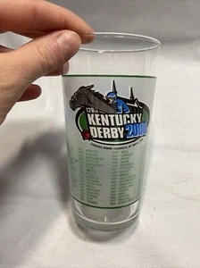 2000 Kentucky Derby Churchill Downs Mint Julep Souvenir Glass Horse Racing - Picture 1 of 5
