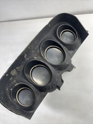 Mustang 1969 70 conjunto de clúster de calibre velocímetro amplificador de temperatura medidores de combustible o4 Foto 1 de 4