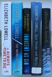 Complete 5 Book Elizabeth Lowell Romantic Suspense Series "St. Kilda Consulting" - Picture 1 of 3
