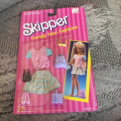 Barbie SKIPPER Moda Adolescente Moda #714-3 Foto 1 de 4