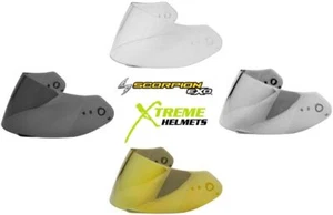 Scorpion EXO-R410 R710 R2000 T510 T1200 R320 Faceshield Fog-Free Anti-Scratch - Foto 1 di 5