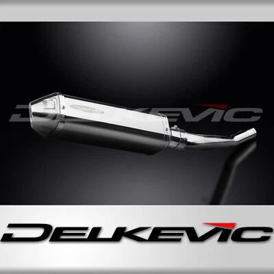 Suzuki GSF1200 Bandit 1995-05 Slip On 13" Tri-Oval Stainless Exhaust Muffler Kit - Image 1 of 4