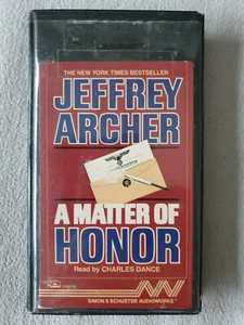 Jeffrey Archer "A Matter of Honor", 2 engl. Audiokassetten, Simon & Schuster - Bild 1 von 2