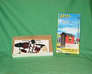 ATLAS #705 HO SCALE TELEPHONE SHANTY KIT - HO GAUGE RAILROAD LAYOUTS - NIP KIT - Picture 1 of 3