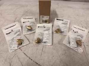 SET BESTEHEND AUS 55 Watt A-712 Messing Straßenbogen 1/8" MIP x 1/8" FIP KOSTENLOSER VERSAND! - Bild 1 von 3