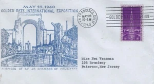 DÍA DE APERTURA GOLDEN GATE INT'L EXPO 1940 - S.F. Cámara de Comercio Jr. - Imagen 1 de 1