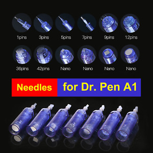Needles Cartridges Tips for Electric Derma Pen Micro Needles for Dr. Pen A1