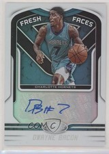 2019-20 Certified Fresh Faces Signatures Dwayne Bacon #FFS-DBC Auto