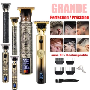 Tondeuse Cheveux Barbe Rasage Coupe Lame Poils Moustache Barber Hair Clippers - Afbeelding 1 van 42