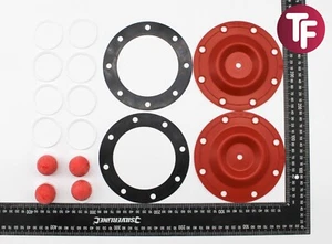 Compatible Sandpiper 476.166.354 Enviroflex Santoprene Wet Side Repair Kit - Picture 1 of 12