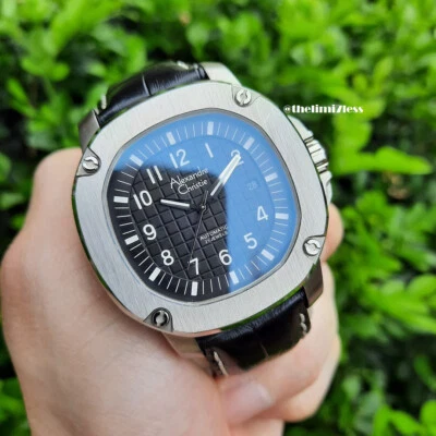 Alexandre Christie Steel automatic 21 jewel watch ref 6293MA in normal condition - Image 1 of 4