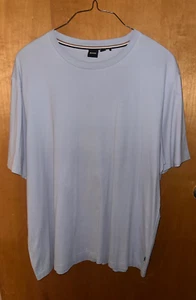 T-shirt BOSS uomo 3XL blu chiaro girocollo manica corta - Foto 1 di 6