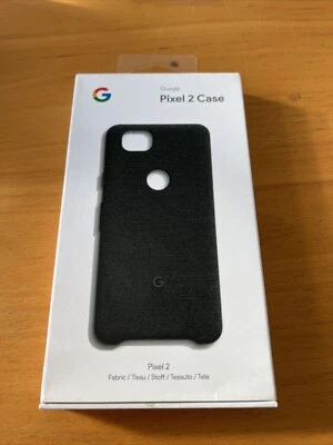Official Google Pixel 2 Case Fabric Carbon Black - Image 1 of 3