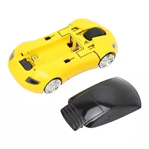 2.4Ghz Wireless Car Mouse Plug And Play Battery Powered 3D Sports Car Stylin MPF - Picture 1 of 22