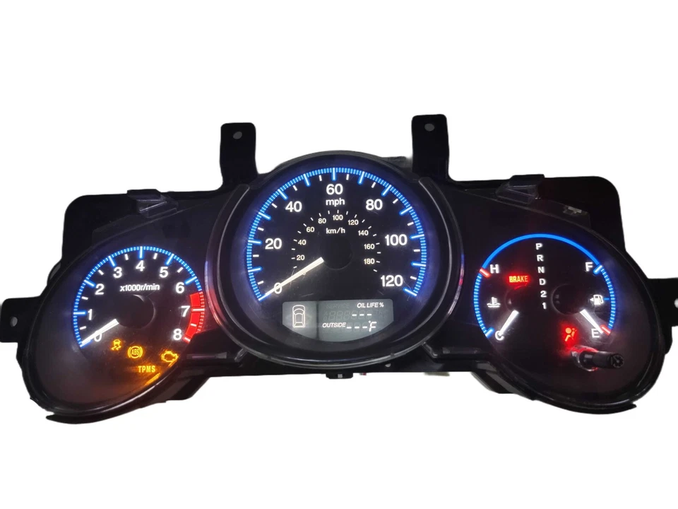 Honda Element Speedometer Gauge Cluster LX 2009-2011, AT, TRACCIÓN DELANTERA, 78100-SCV-L010 Foto 1 de 3