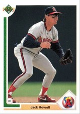 1991 Upper Deck Baseball Jack Howell California Angels #213