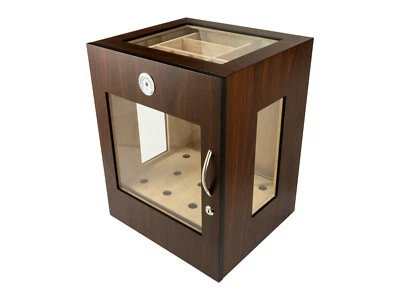 Humidor-Schrank SEVENSON Walnut matt für 300 Zigarren - Bild 1 von 3
