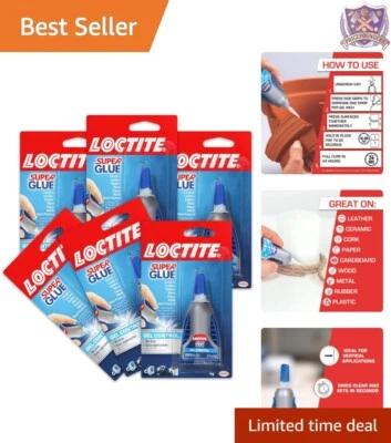 Versátil gel super cola invisível 4g com frasco apertado para reparos de precisão - Imagem 1 de 4