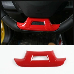 Red ABS Interior Steering Wheel Lower Cover Trim For Chevrolet Camaro 2016-2021 - Bild 1 von 5