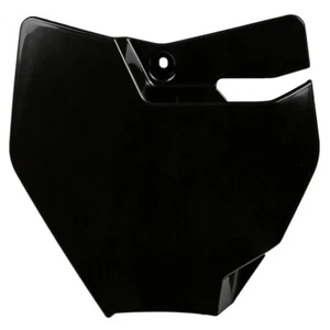 UFO KTM SX 65 (16-23) schwarzes vorderes Nummernschild KT04074 - Bild 1 von 1