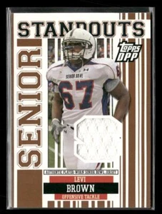 2007 Topps Draft Picks & Prospects #SS-LBR Levi Brown Senior Standout Jersey - Picture 1 of 2