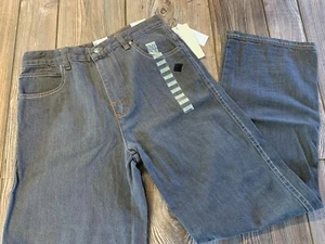 NWT Boys $32 ENYCE Dark Gray Denim Straight Fit Jeans Size 16 ~ NICE! - Picture 1 of 4