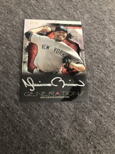 2015 Finest Generations Mariano Rivera AUTOGRAPH /25 New York Yankees HOF